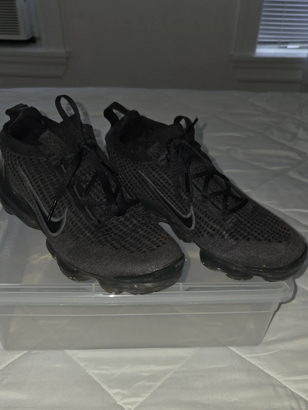 Nike Black Flyknit VaporMax Sneakers